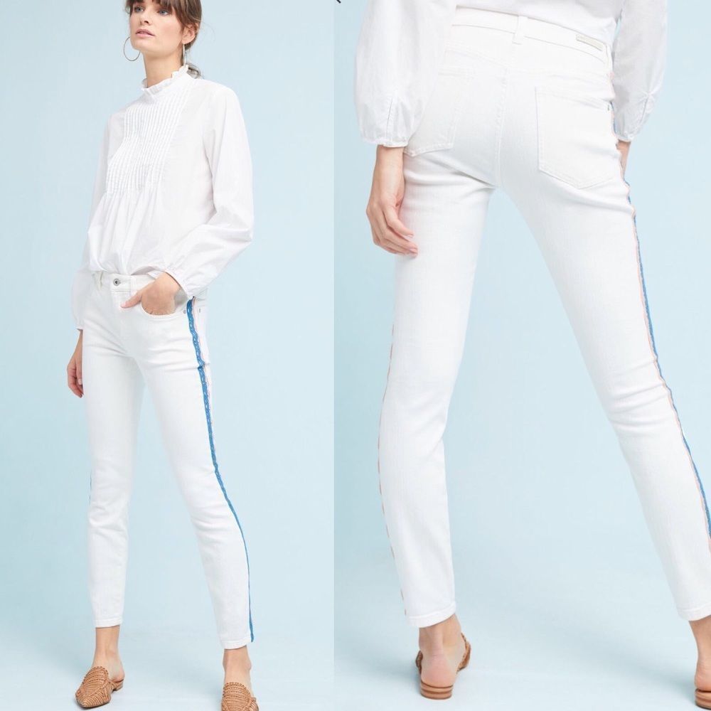 NWT Anthropologie Pilcro High Rise Skinny Jeans